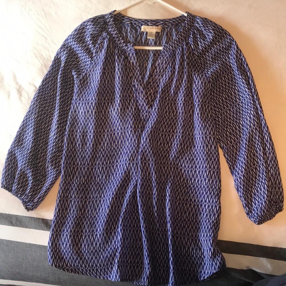 Blue blouse